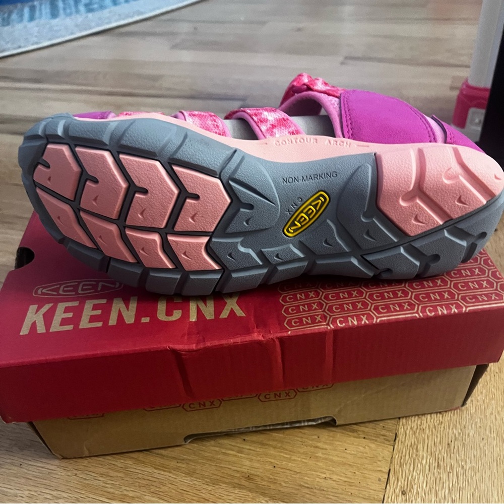 Keen, Size 5 Youth-never worn. Just in time for summer camp.